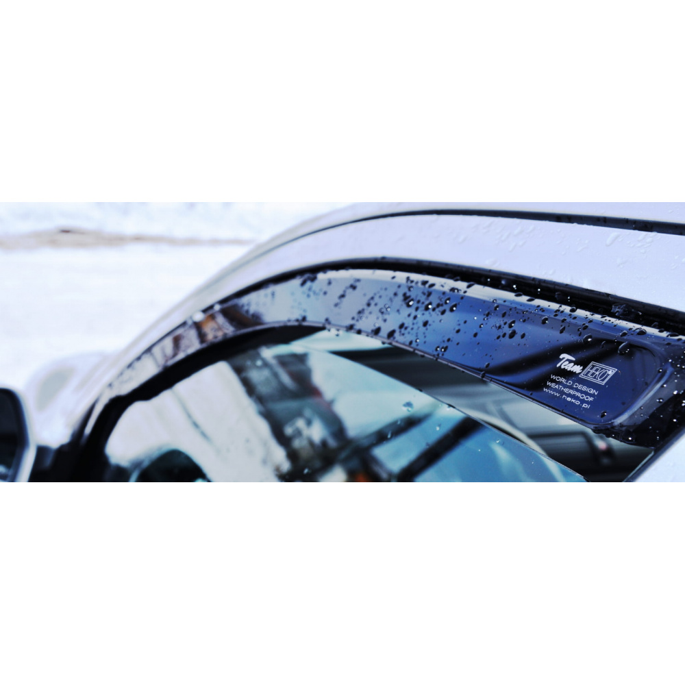 Дефлектори вікон (вітровики) Renault Scenic E-Tech Electric 2024+ (вставні, кт - 4шт) Heko