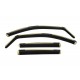 Дефлекторы окон (ветровики) Mercedes-Benz ML320 2005-2011 вставные (HAWK)