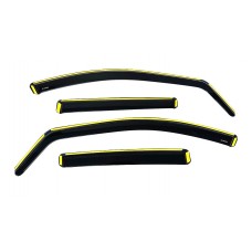 Дефлекторы окон (ветровики) Mercedes-Benz ML320 2005-2011 вставные (HAWK)