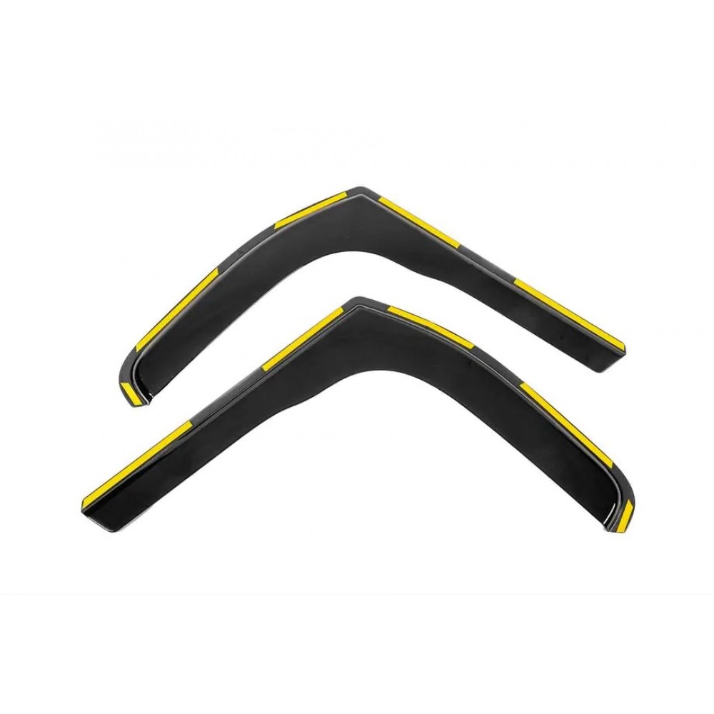 Дефлекторы окон (ветровики) Renault Trafic / Nissan Primastar / Vivaro 2001-2014 вставные (HAWK)