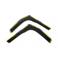 Дефлекторы окон (ветровики) Renault Trafic / Nissan Primastar / Vivaro 2001-2014 вставные (HAWK)