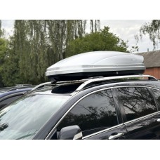 Автомобильный бокс Hawk 450 литров серый Drive (173*80*44CM)