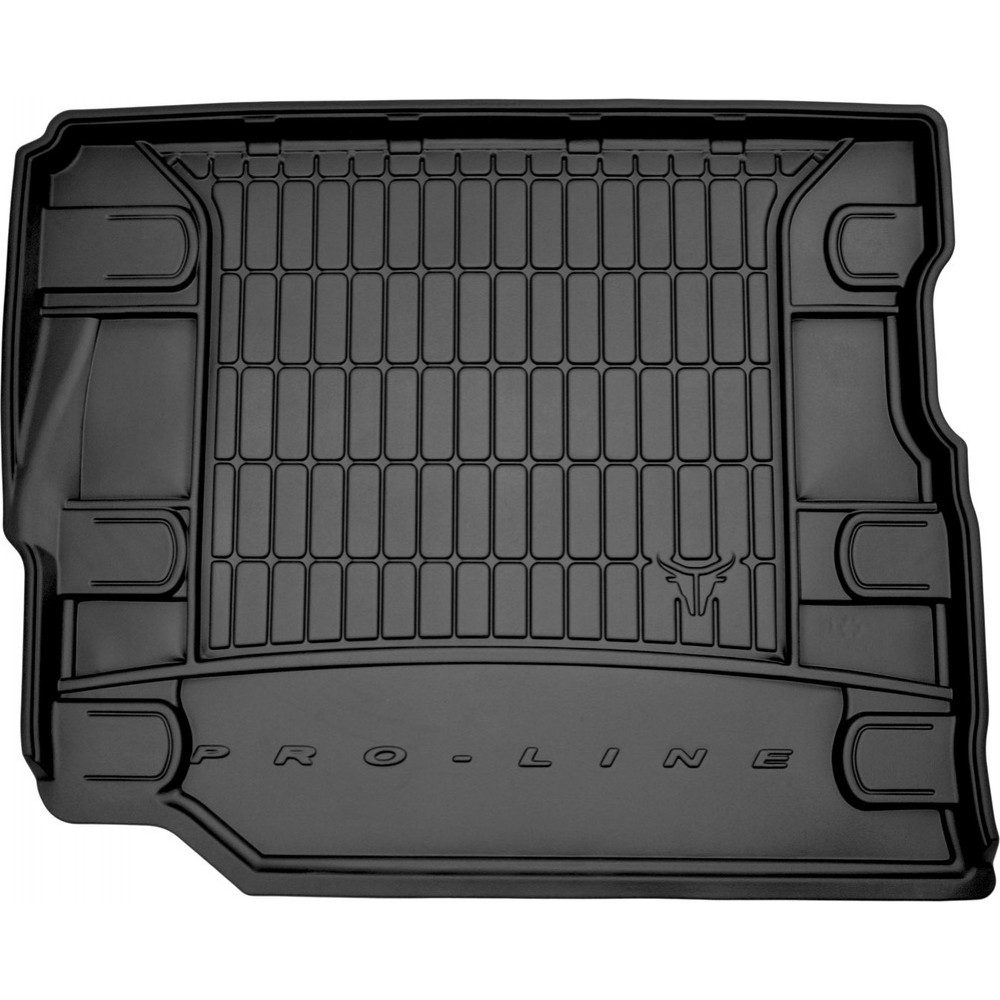 Гумовий килимок в багажник Jeep Wrangler Unlimited (JL) 2017→ (5-дв.)(с органайзером)(с сабвуфером Alpine)(2 ряд без регулировок) (Frogum Proline Premium)