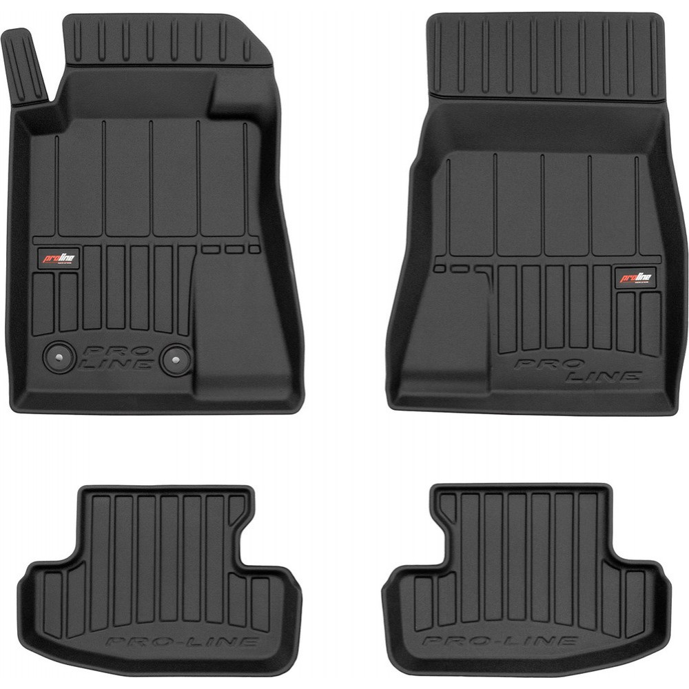 Гумові килимки в салон Ford Mustang (mkVI) 2015-2023 (купе) (Frogum Proline Premium)