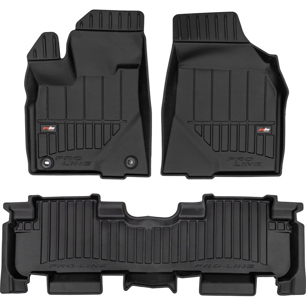 Гумові коврики в салон для Toyota Highlander (mkII) 2007-2013 (Frogum Proline Premium)