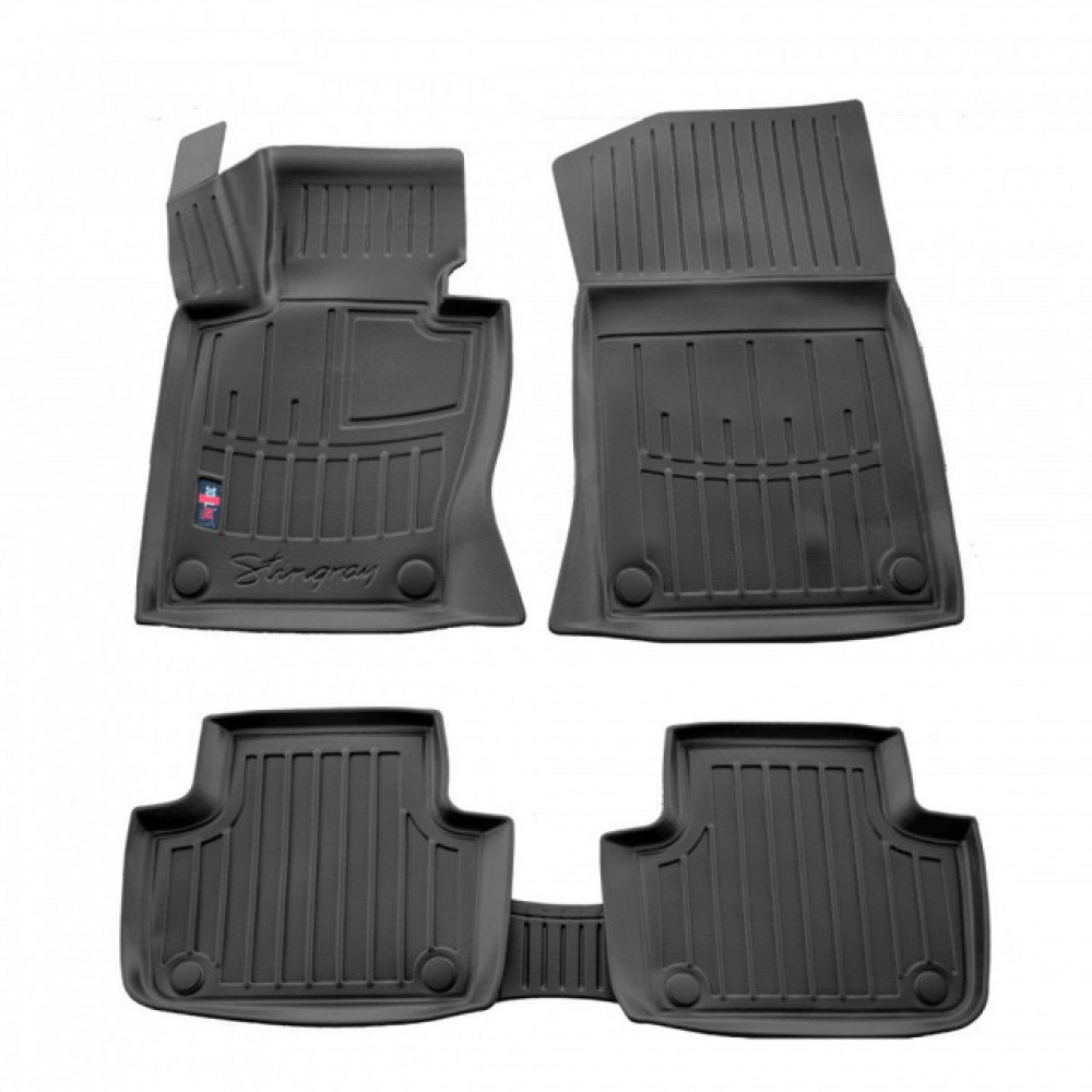 3D килимки BMW X3 (E83) (2004-2010) з бортиками 30 мм (Stingray)