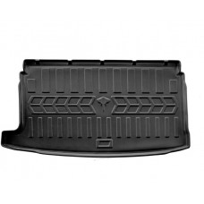 Коврик в багажник Volkswagen Polo Hatchback 2009- верхня поличка з бортиками 30 мм (Stingray)
