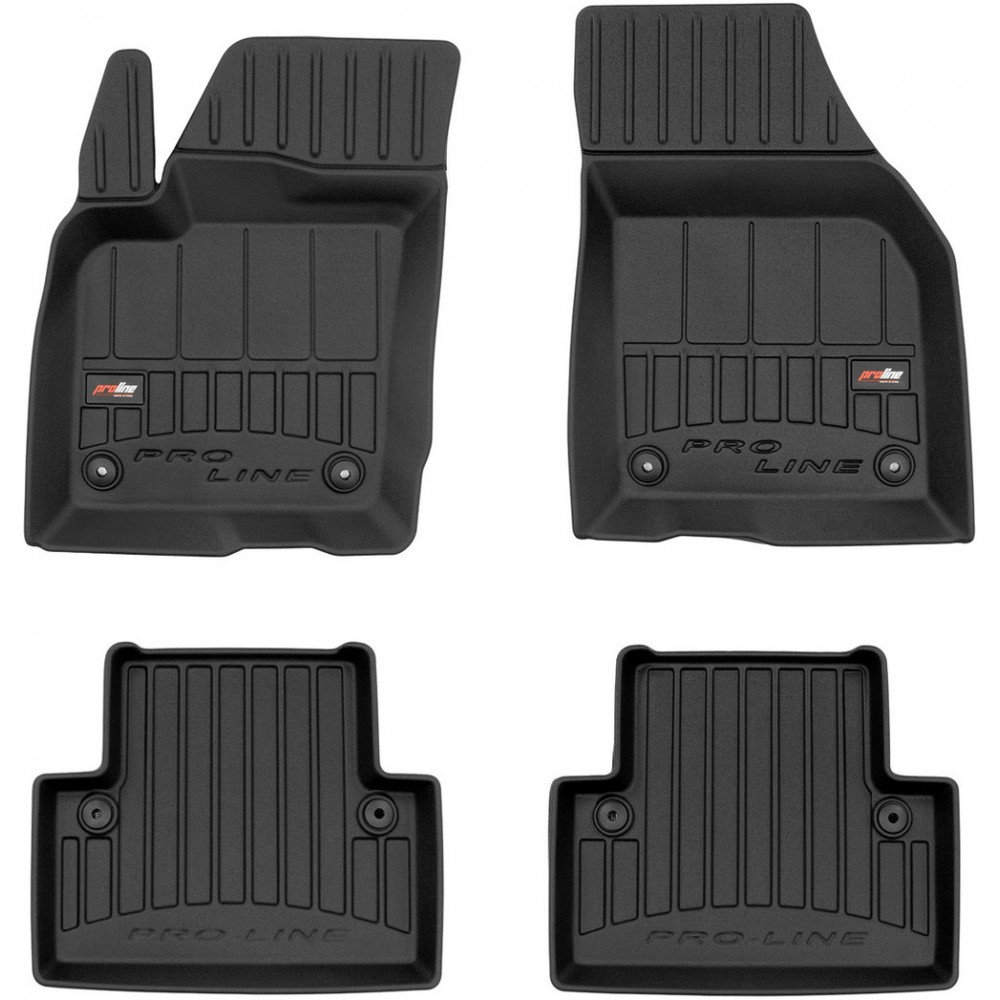 Гумові коврики в салон для Volvo V50 (mkI) 2004-2012 (Frogum Proline Premium)