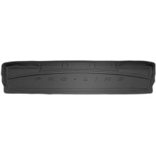 Гумовий килимок в багажник Citroen C4 Grand Picasso (mkI) 2006-2013 (7 мест)(разложенный 3 ряд) (Frogum Proline Premium)