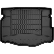 Гумовий килимок в багажник Renault Scenic (mkIV) 2016-2022 (нижний уровень) (Frogum Proline Premium)