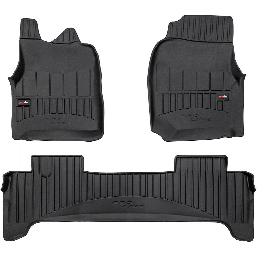 Гумові коврики в салон для Toyota Land Cruiser (J100) 1998-2007; Lexus LX (mkII) 1998-2007 (Frogum Proline Premium)