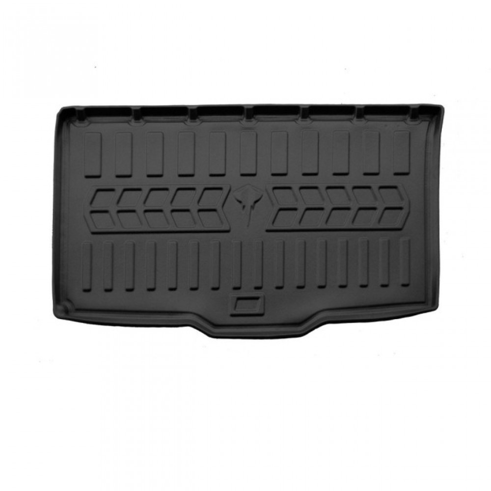 Килимок в багажник для Fiat Panda (2012-2024) з бортиками 30 мм (Stingray)