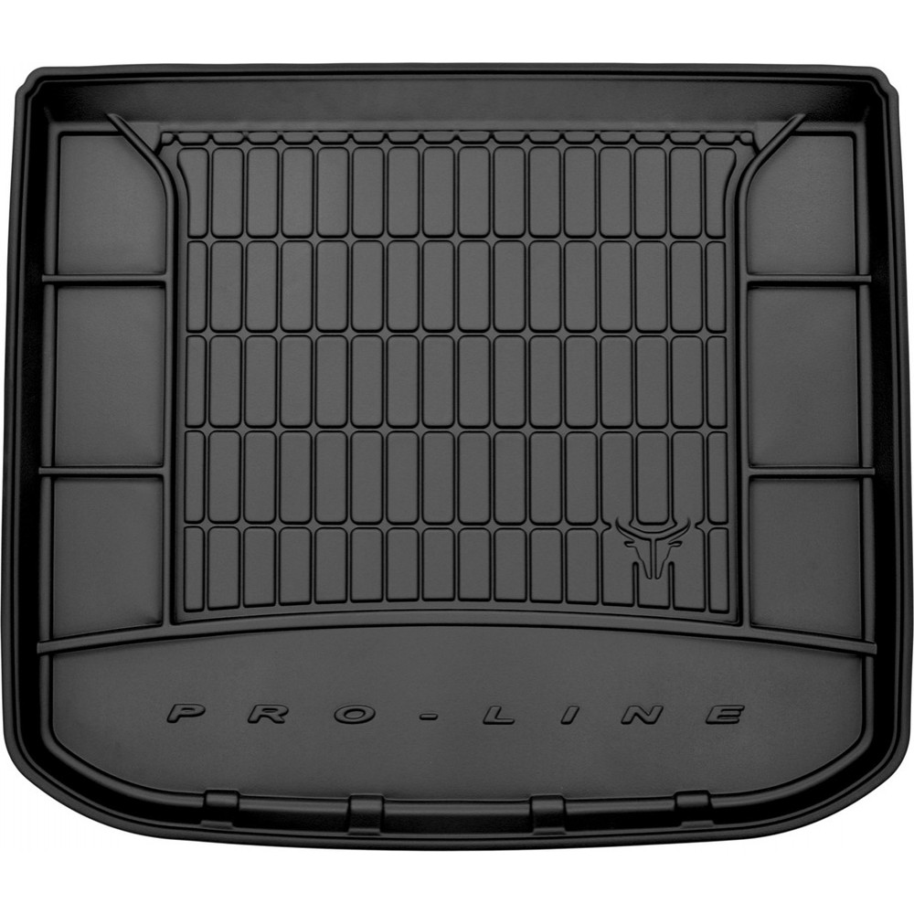 Гумовий килимок в багажник для Seat Toledo (mkIII) 2004-2009 (хетчбек)(нижний уровень)(с докаткой) (Frogum Proline Premium)