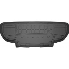 Гумовий килимок в багажник Ford Galaxy (mkII) 2006-2015 (разложенный 3 ряд) (Frogum Proline Premium)