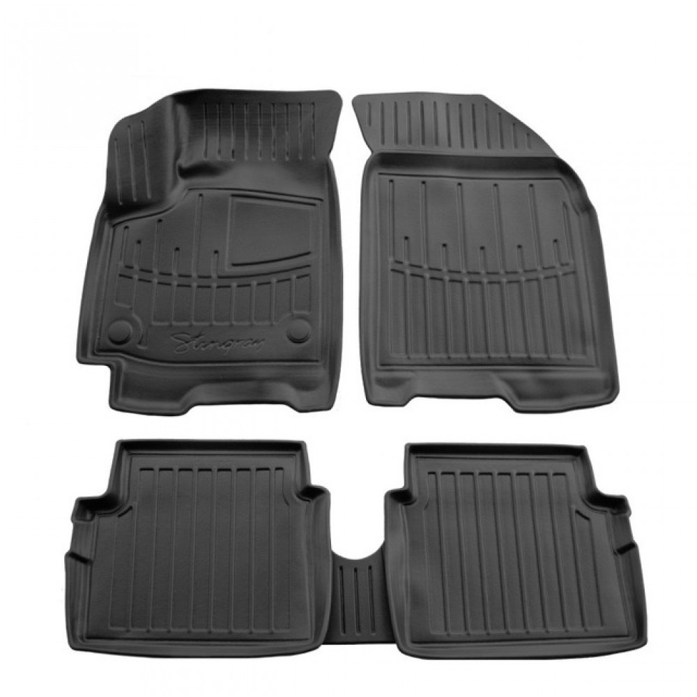 3D килимки Chevrolet Aveo (T200/T250) (2002-2012) з бортиками 30 мм (Stingray)