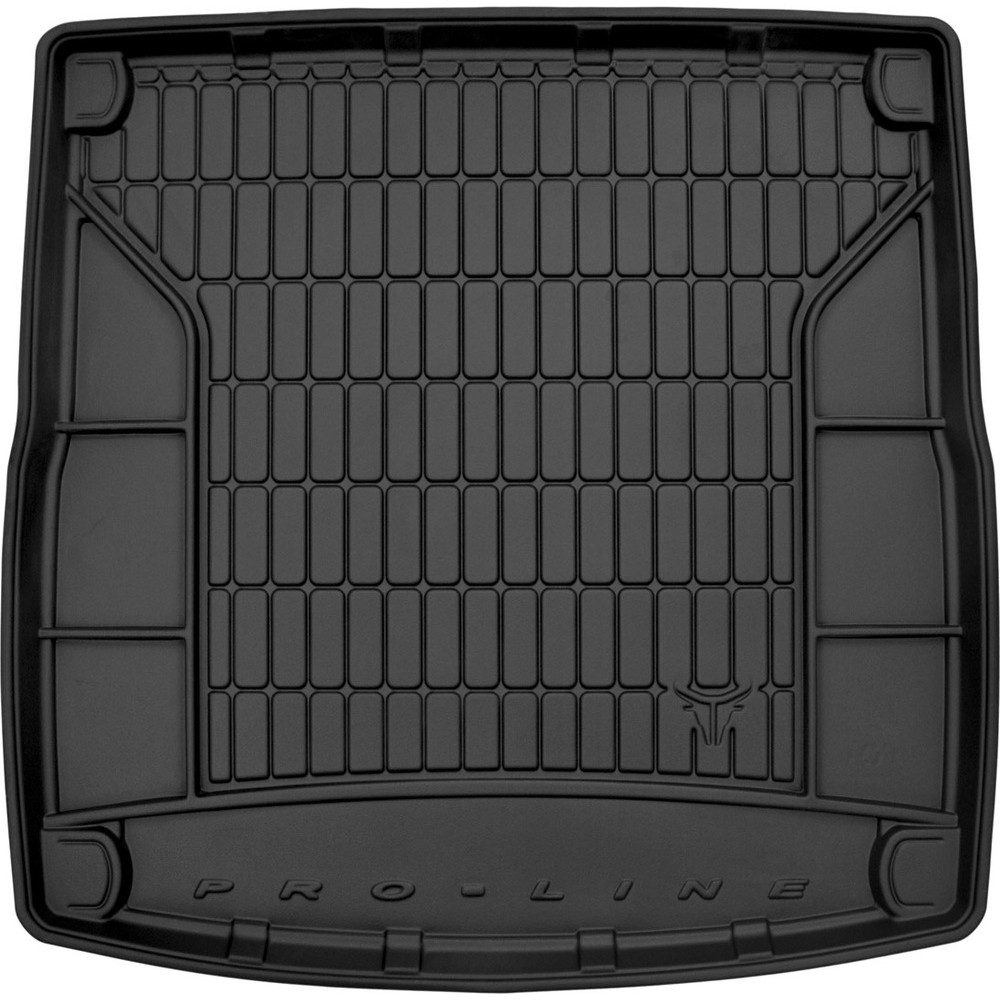 Гумовий килимок в багажник для Audi A4/S4/RS4 (mkIV)(B8) 2008-2015 (универсал) (Frogum Proline Premium)