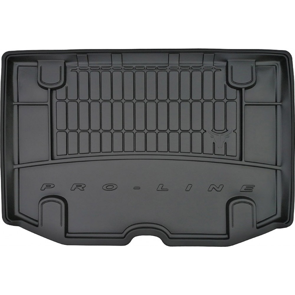 Гумовий килимок в багажник для Citroen C3 Picasso (mkI) 2008-2017 (верхний уровень) (Frogum Proline Premium)