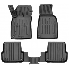 3D килимки для Audi A6 (C6) (2006-2011)  з бортиками 30 мм (Stingray)