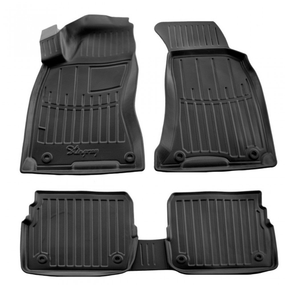 3D килимки Skoda Superb I (3U) (2001-2008) з бортиками 30 мм (Stingray)