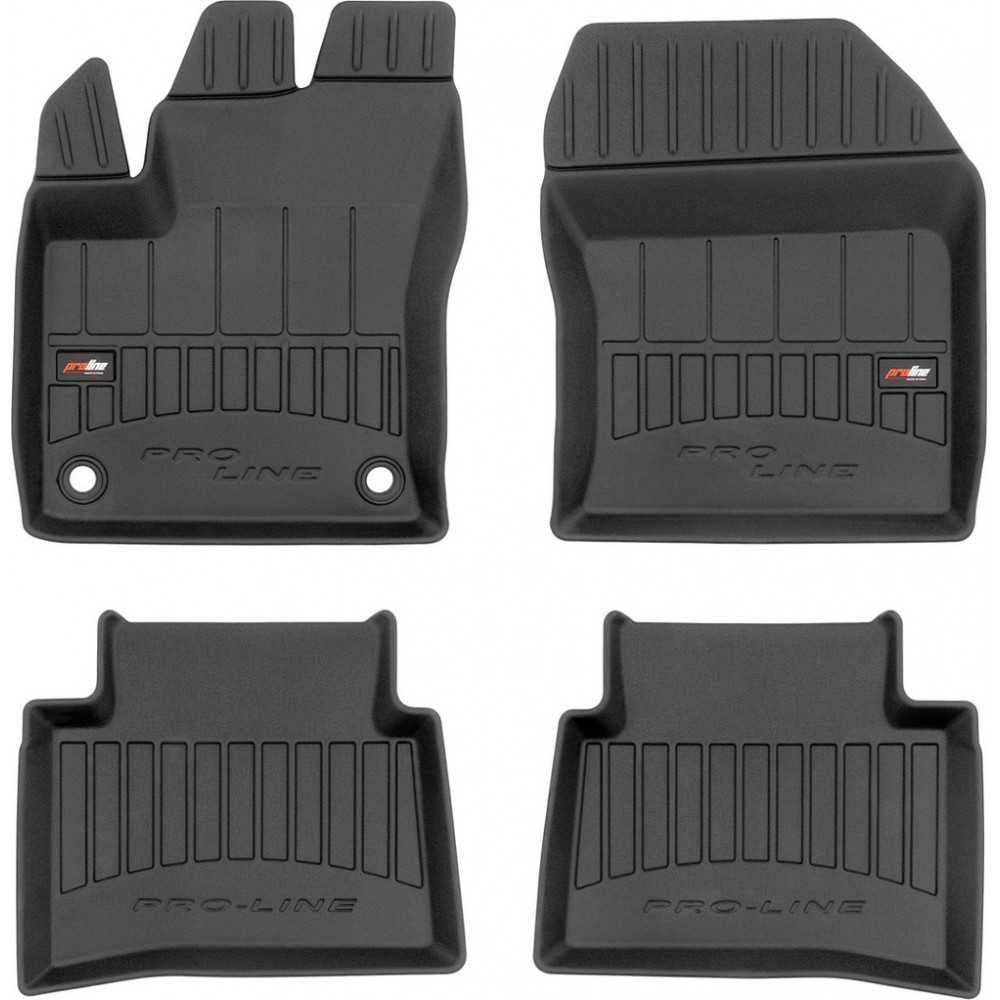 Гумові килимки в салон Toyota Prius (mkIV) 2015-2022 (Frogum Proline Premium)