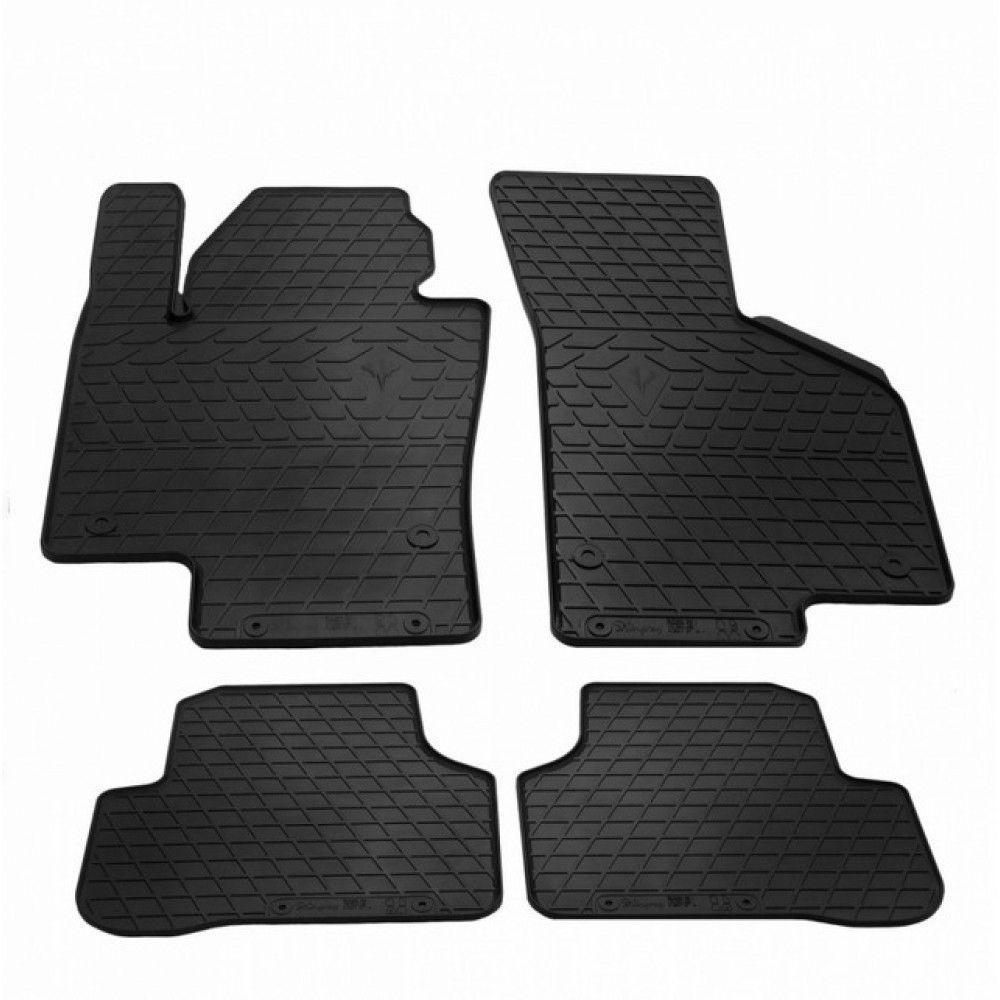 Гумові килимки Volkswagen Passat B7 (2010-2014) комплект з 4 штук (Stingray)