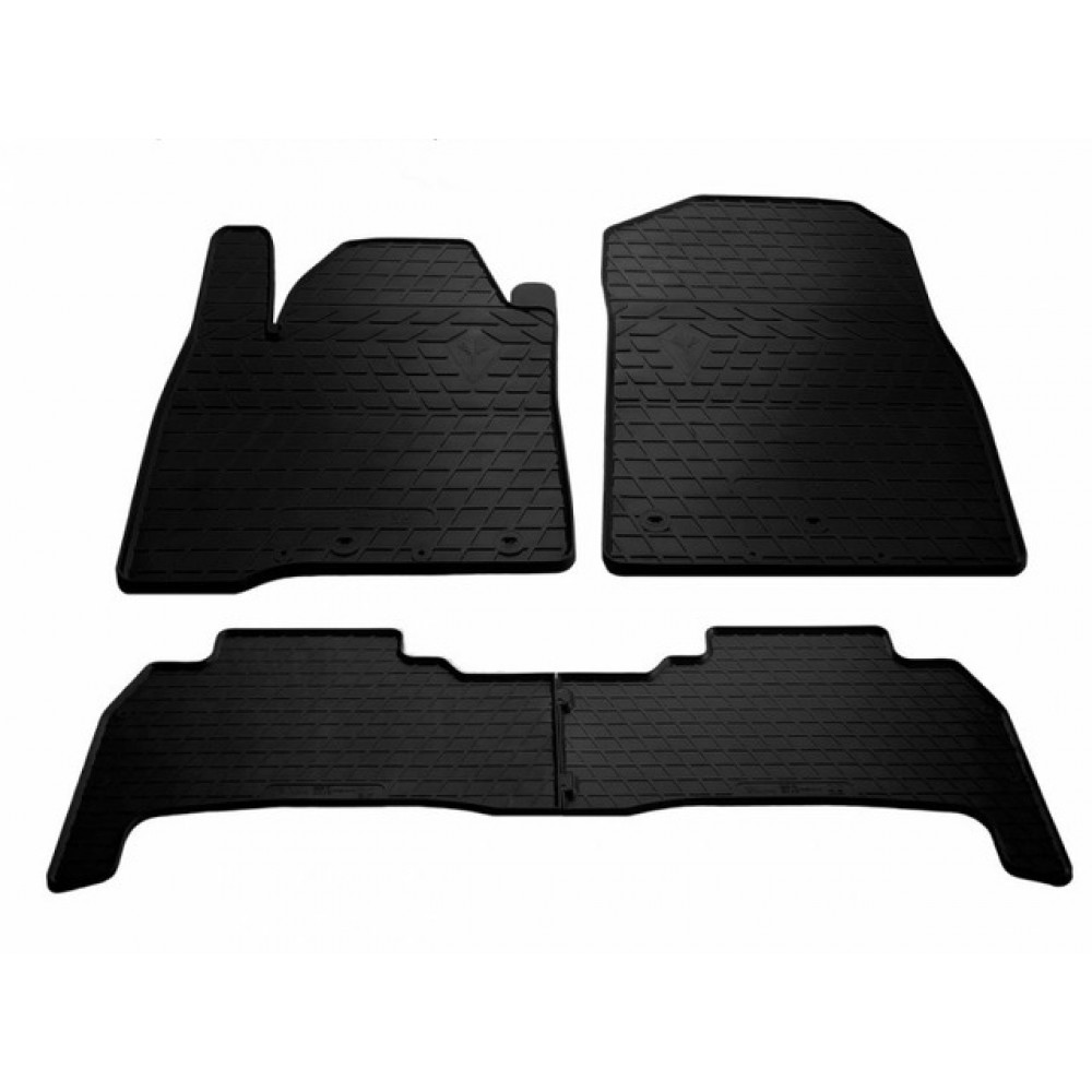 Гумові килимки Toyota Land Cruiser 200 (2007-....) комплект з 4 штук (Stingray)