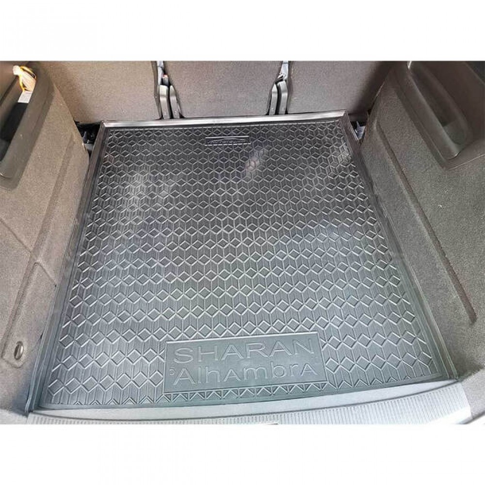 Коврик в багажник Seat Alhambra II (7N) (2010-...) (Avto-Gumm)