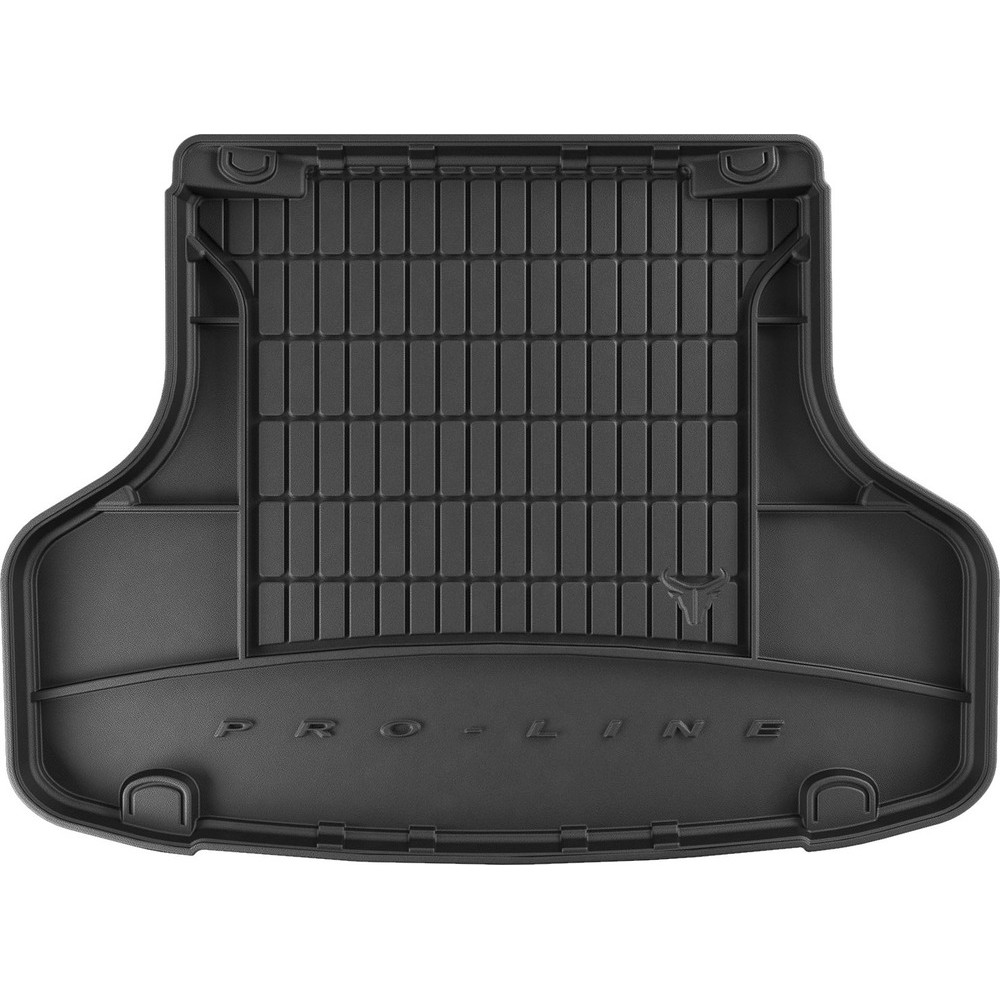 Гумовий килимок в багажник Volvo S40 (mkI) 1995-2004 (с запаской) (Frogum Proline Premium)