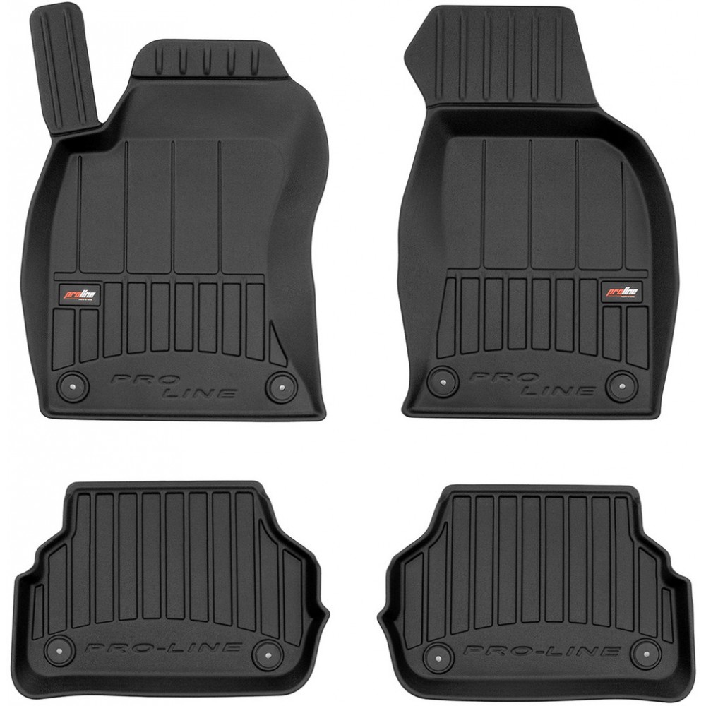 Гумові коврики в салон для Audi A6/S6/RS6 (mkII)(C5) 1997-2004 (Frogum Proline Premium)