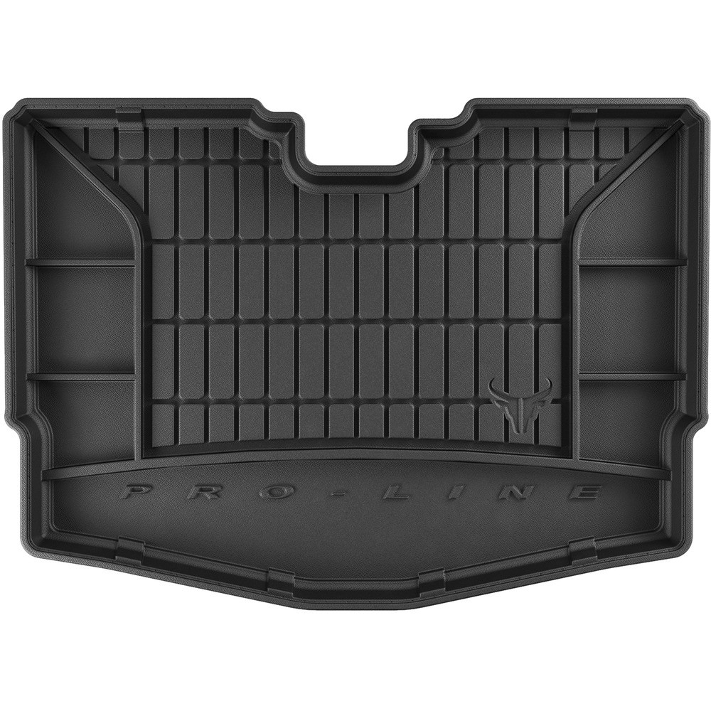 Гумовий килимок в багажник для Nissan Note (E12) 2012-2020 (нижний уровень) (Frogum Proline Premium)