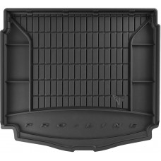 Гумовий килимок в багажник Renault Megane (mkIV) 2015-2024 (универсал)(с запаской) (Frogum Proline Premium)