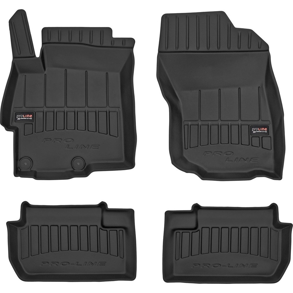 Гумові коврики в салон для Mitsubishi Lancer (mkX) 2007-2017 (Frogum Proline Premium)