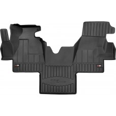 Гумові килимки в салон Mercedes-Benz Sprinter (mkI) 1996-2006; Volkswagen LT (mkII) 1996-2006 (1 ряд) (Frogum Proline Premium)