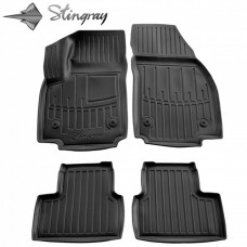 3D килимки Opel Meriva B (2010-2017) з бортиками 30 мм (Stingray)