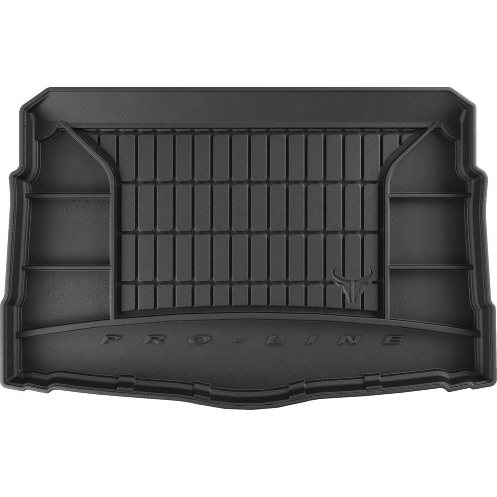 Гумовий килимок в багажник Volkswagen Golf (mkVIII) 2019→ (хетчбек)(нижний уровень) (Frogum Proline Premium)