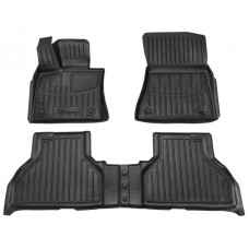3D килимки для BMW X5 (E70) (2006-2013)  з бортиками 30 мм (Stingray)