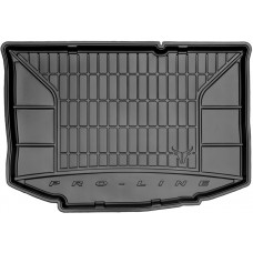 Гумовий килимок в багажник Ford Fiesta (mkVI) 2008-2017 (хетчбек)(нижний уровень) (Frogum Proline Premium)