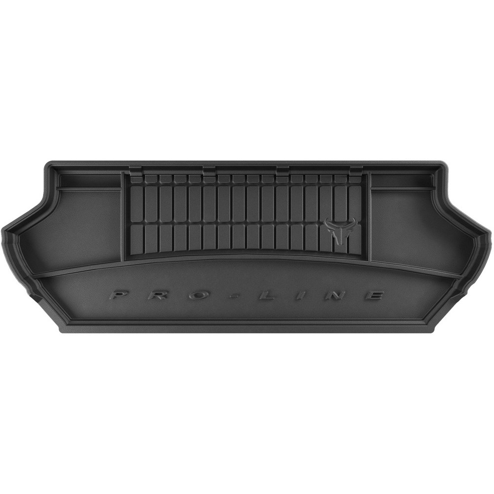 Гумовий килимок в багажник Volvo XC90 (mkI) 2002-2016 (разложенный 3 ряд) (Frogum Proline Premium)