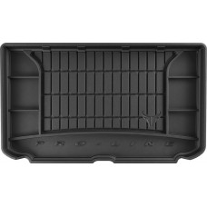 Гумовий килимок в багажник Opel Corsa (mkV)(E) 2014-2019 (верхний уровень)(с запаской) (Frogum Proline Premium)