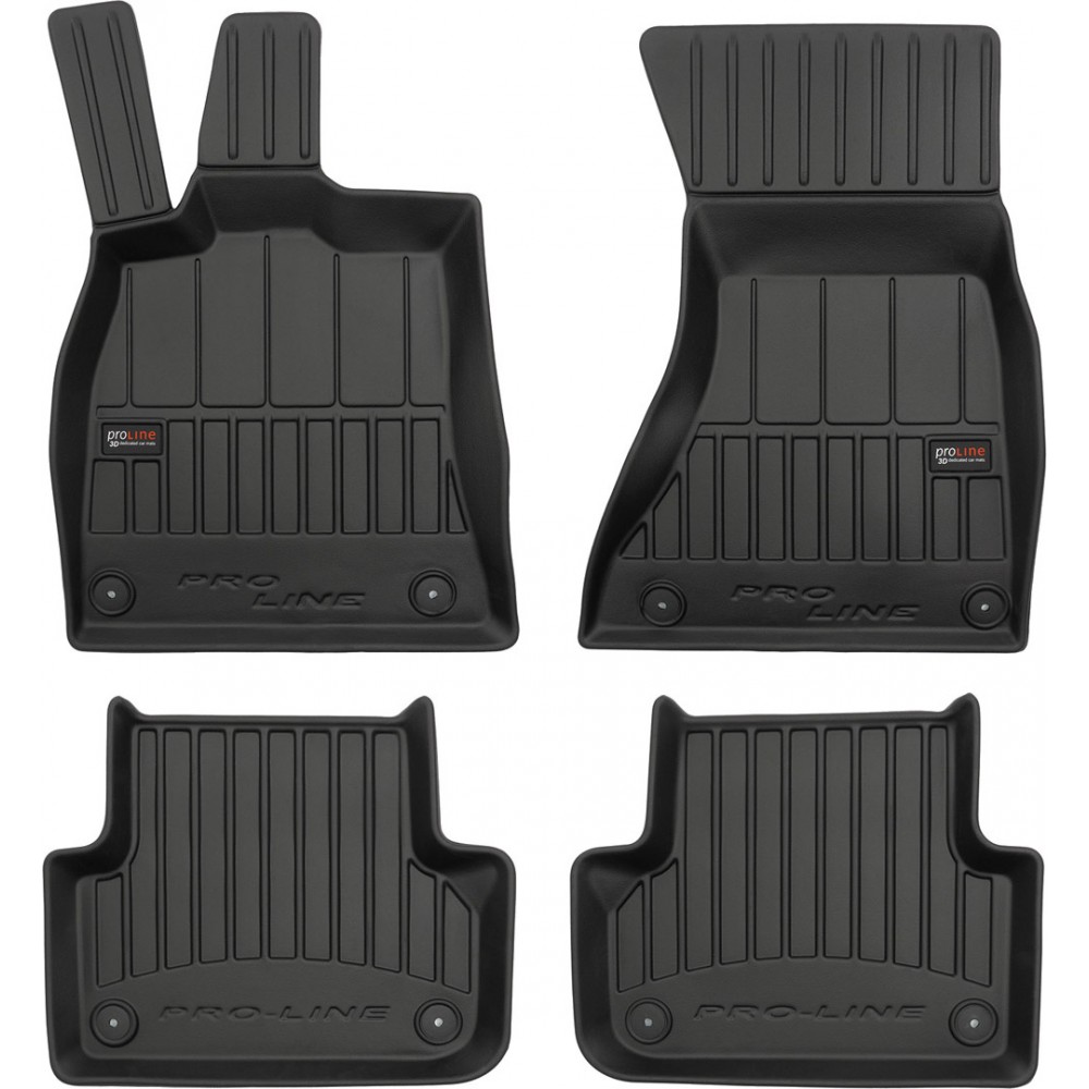 Гумові коврики в салон для Audi A5/S5/RS5 (mkI) 2007-2016 (лифтбек) (Frogum Proline Premium)