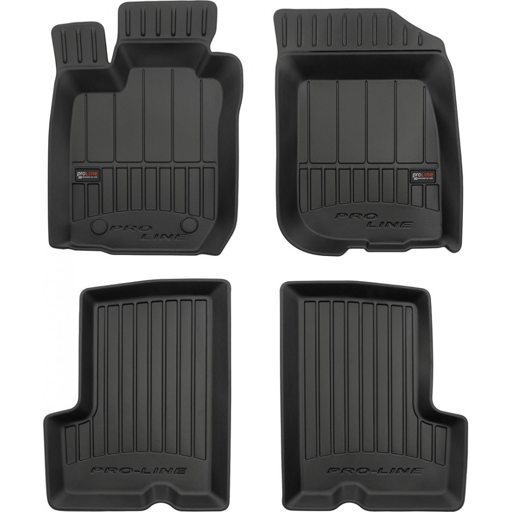 Гумові коврики в салон для Renault Duster (mkI) 2010-2017; Dacia Duster (mkI) 2010-2017 (Frogum Proline Premium)
