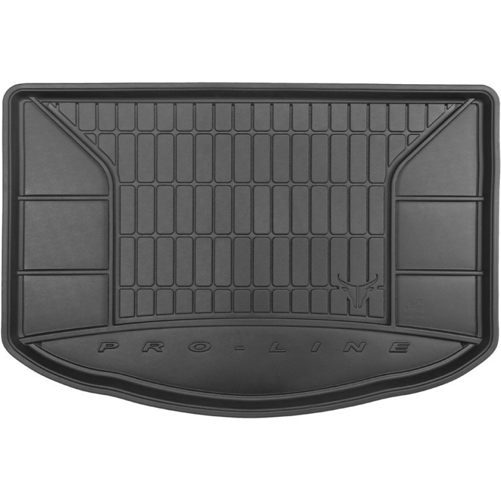 Гумовий килимок в багажник Kia Soul (mkII) 2013-2019 (нижний уровень) (Frogum Proline Premium)