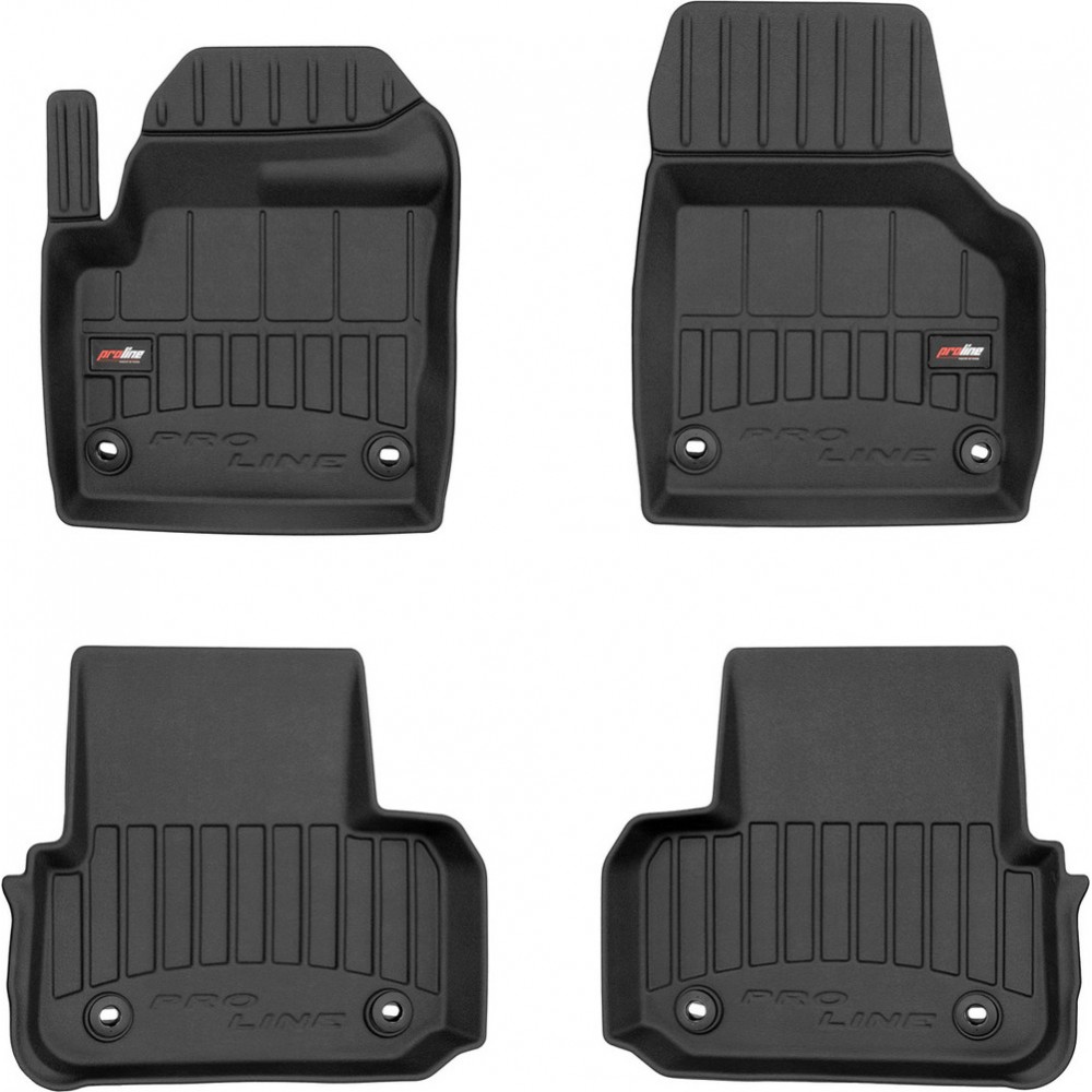 Гумові килимки в салон Land Rover Discovery Sport (mkI)(L550) 2014-2019 (1-2 ряд) (Frogum Proline Premium)