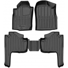 3D килимки для Toyota Land Cruiser Prado (J90) (5 doors) (1996-2002) з бортиками 30 мм (Stingray)