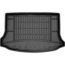 Гумовий килимок в багажник Volvo V40 (mkII) 2012-2019 (с докаткой) (Frogum Proline Premium)
