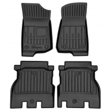 3D килимки для Jeep Wrangler (JL) (5 doors) (2018-...) з бортиками 30 мм (Stingray)