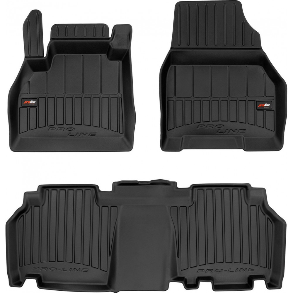Гумові коврики в салон для Mercedes-Benz Citan (W415) 2012-2021 (комби)(1-2 ряд) (Frogum Proline Premium)