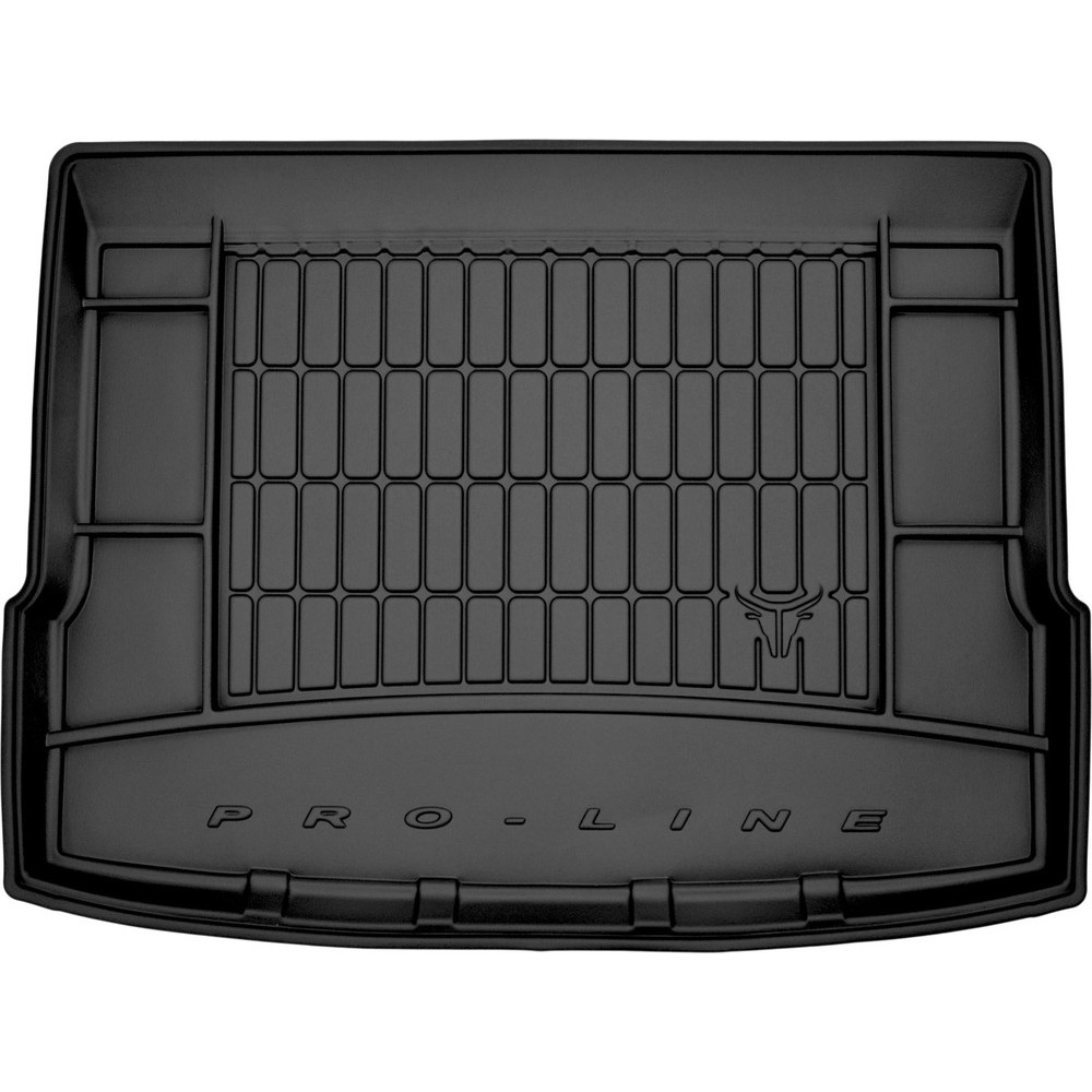 Гумовий килимок в багажник Kia Sportage (mkIV) 2015-2021 (нижний уровень) (Frogum Proline Premium)
