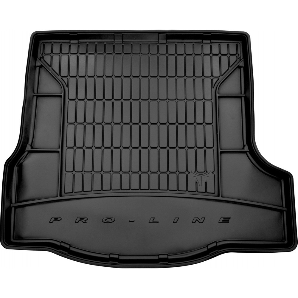 Гумовий килимок в багажник Renault Logan (mkII) 2012-2020; Dacia Logan (mkII) 2012-2020 (седан) (Frogum Proline Premium)