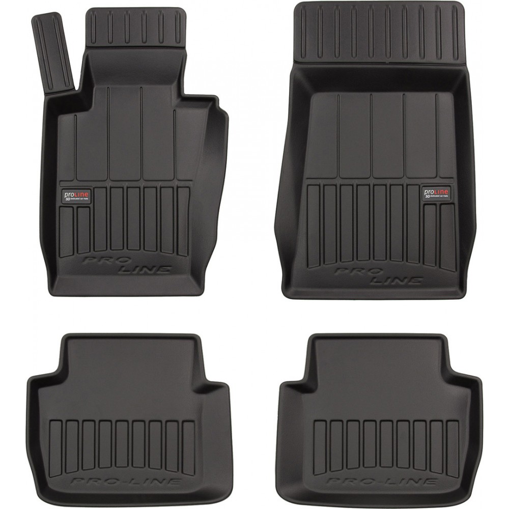 Гумові килимки в салон BMW 3-series (E46) 1997-2006 (полный привод) (Frogum Proline Premium)